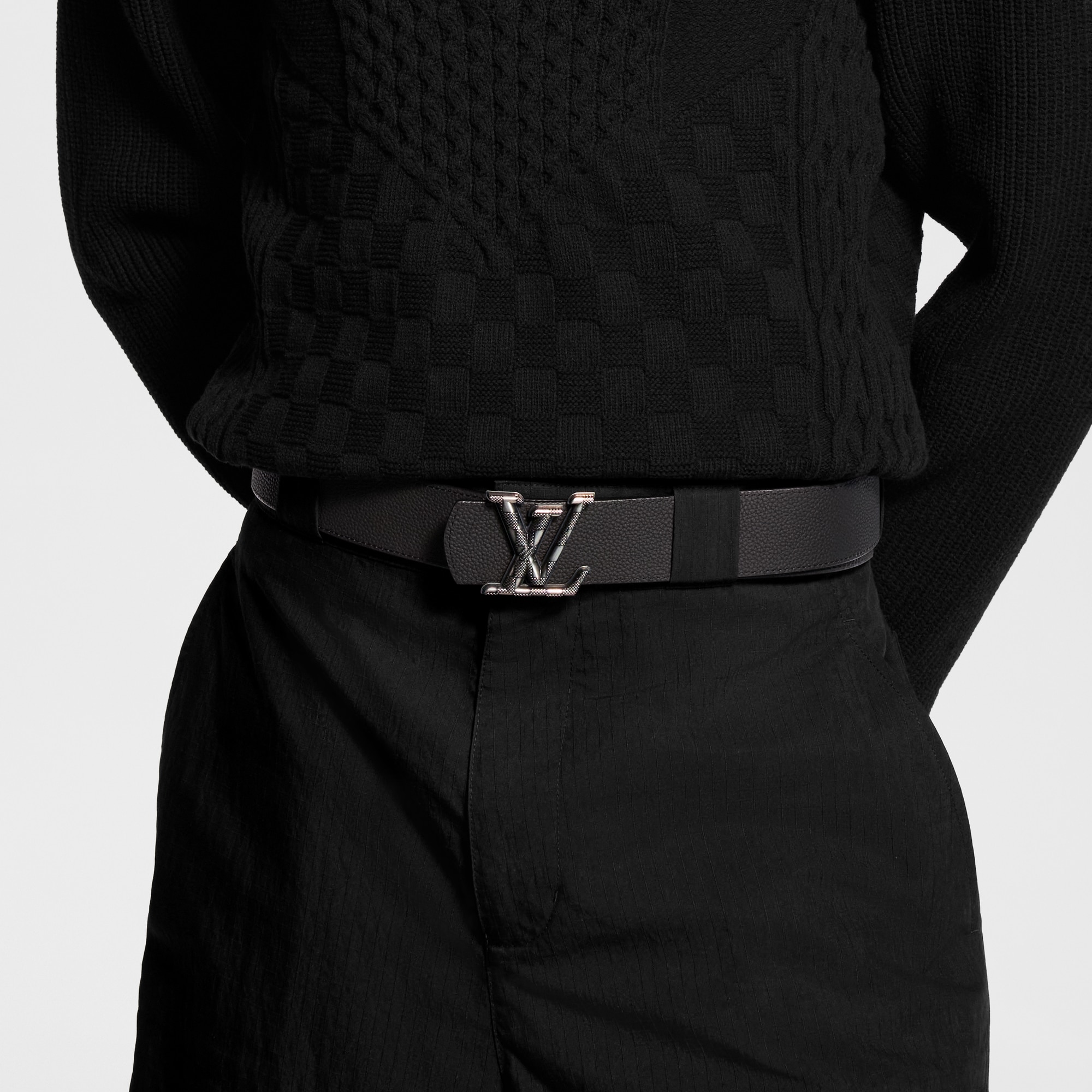 LV Dimension Damier 40mm Reversible Belt - Men - Accessories